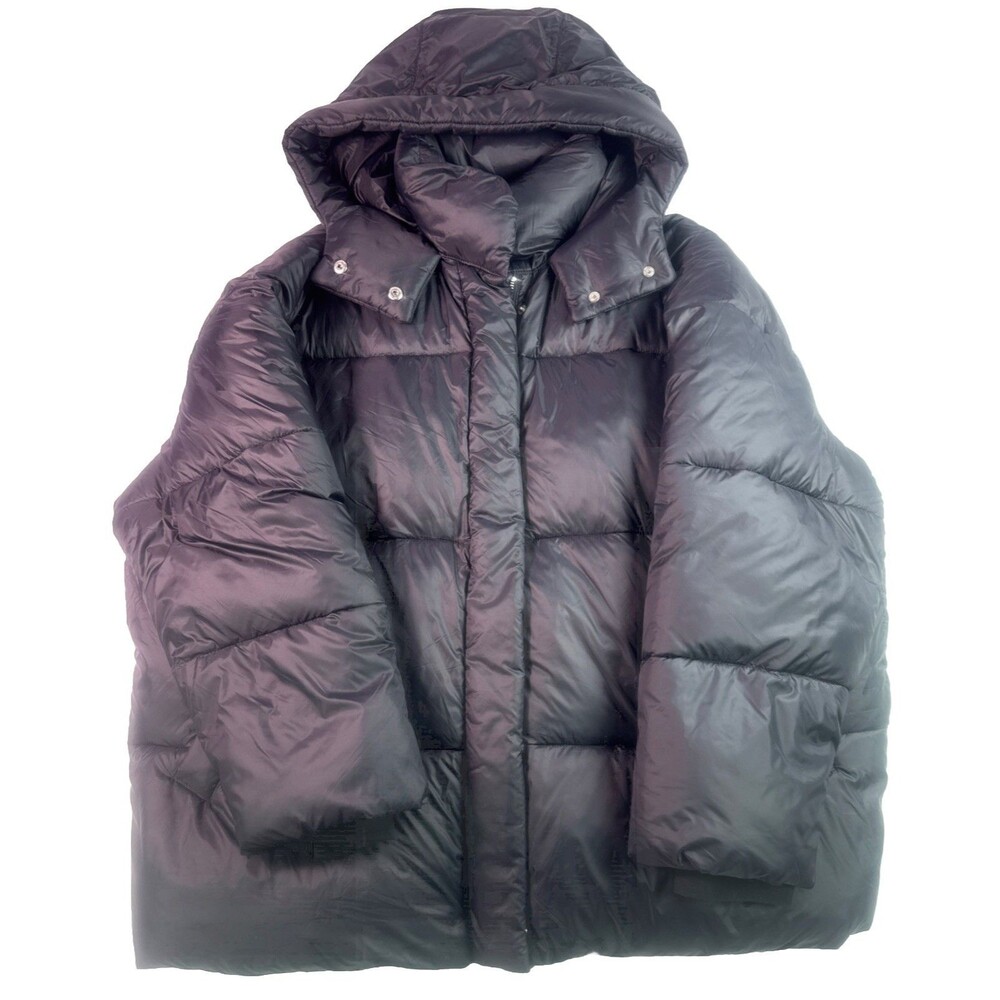 Abercrombie &Fitch Puffer Coat Size XL Wind - Water Resistant -Recycled Fill men